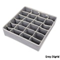 Miniatyrbillede 1 af 10: Underwear opbevaringsboks Strømper opbevaringspose 24 grid(1PC)