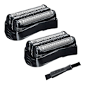 Miniatyrbilde 1 av 5: 2 stk 21b barbermaskin reservedeler, egnet for 21B Braun barbermaskin S3-serie bladnett 3010s3020s300s3000s tilbehør nettdeksel