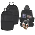 Beskyttelse Bilseteryggbeskyttere - Bilorganisering for barn - Vanntett - 2 deler - Svart - Polyester/PVC