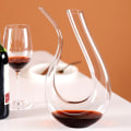 Miniatyrbilde 2 av 8: Krystall U-formet vinkaraffel gaveeske Swan karaffel