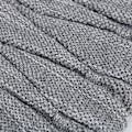 Miniatyrbillede 5 af 6: Vinterhue til mænd - varm strikket lang slouch beanie hue med termisk blødt fleecefor