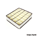 Miniatyrbillede 1 af 10: Underwear opbevaringsboks Strømper opbevaringspose 6 grid(1PC)