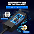 Miniatyrbillede 4 af 5: Ethernet-splitter RJ45 LAN-kabelkonnektor 1 til 3 netværksadapter internet-stikforlænger til Super Cat5, Cat5e, Cat6, Cat7, Cat8-kabel