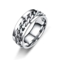 Pikkukuva 3 / 6: Antistressiä lievittävä pyörivä fidget-rengas size 9/19 mm