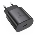 Miniatyrbild 2 av 3: Samsung Pd25w Super snabbladdningskontakt S23 e Laddare S22 Black  25W Set Head +1 M cable