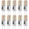 G4 LED-lampor 12V Varmvitt 3000K 120LM, 2W Ej dimbar 10-pack