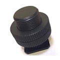 Miniatyrbillede 2 af 2: 25mm højde videokamera stativ hot shoe sæde base 5/8 til 1/4 dobbelt skruer møtrikker stødsikker klemme jordskælsikker klemme forbindelse Connect-or adapter
