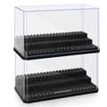 Mini Figur Displaybox, Stapelbar Dammtät Byggkloss Displaybox för Actionfigurer Leksaker Som Visas