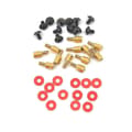 12 st Datorskruvar Moderkort Distanser/ Skruvar/ Brickor Kit Hfmqv