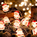 Miniatyrbillede 1 af 6: LED-lysstreng med julemotiv - Julemand, Snemand, Rendeer - Festlig atmosfære - Batteri & USB - Juletræspynt W 3M 20led  battery