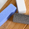 Miniatyrbillede 4 af 5: 1. Toiletbørste i pimpsten til rengøring af toiletter, naturlige pimpsten, grå