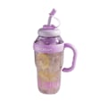 Pikkukuva 5 / 5: 1300ML Vesipullo Kahvoilla Pillikansilla Tiivis Juomamuki BPA-Vapaa Lämmönkestävä Kannettava 1300ML DarkBrown