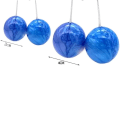 Miniatyrbilde 2 av 7: 2/4 ST Clack Ball Click Clackers Leke