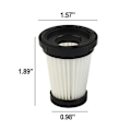 Pikkukuva 3 / 5: 2 kpl Suodattimia Rowenta 2 Separator Suodattimille X-touch Ac9736 Tx9736 Zr009009 Imurista Varaosat Suodattimet Imurointisuodattimet