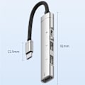 Miniatyrbild 5 av 10: Type-C HUB-expander