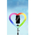Miniatyrbillede 1 af 3: Genopladelig Rgb Hjerteformet Fyldlys 13 Tommer