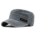 Miniatyrbilde 1 av 7: Men's Camouflage Army Hat Camo Military Cadet Combat Fishing Grey