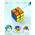 Miniatyrbild 4 av 6: 2X2 Speed Cube, QiDi Original 2X2X2 Cube Super-Durable Sticker med levande färger (2x2x2)