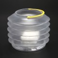Miniatyrbillede 5 af 5: Sammenklappelig plastikspand Multi-Purpose Compact bærbar penselvaskespand sammenklappelig plastik transparent penselvaskespand lille