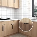 Miniatyrbild 5 av 5: 2-pack metallspännlås, lås för lådor, spännlås med justerbar spänning, snabbfrigörande spännlås (svart, 2 st)