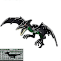 Pikkukuva 1 / 5: 1 kpl Jurassic Suurikokoinen Dinosaurusten Rakennuspalikat T-rex Quetzalcoatlus Baryonyx Action Figurit Lasten Leikkikalut Lahjat Pterosaur A