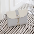 Miniatyrbild 1 av 2: Liten Crossbody-väska för flickor PU-läder Axelväska Crossbody-handväska Presenter till tonårsflickor Gray