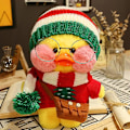 Miniatyrbillede 4 af 5: 30cm Sød Lalafanfan Cafe And Plush Legetøj Kawaii Lalafanfan And Dukke Blød Fyldt Dyr Plus Pude Fødselsdagsgaver Til Børn B3 25-30cm