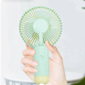 Miniatyrbillede 3 af 5: Mini Bærbar Håndholdt Ventilator med Strøm, USB-genopladelig, med 3 Hastigheder - Håndholdt Ventilator til Mænd og Kvinder - Perfekt til Kontor, Udendørs, Rejser og C