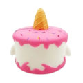 Miniatyrbillede 2 af 5: Kawaii Squishy Langsomt Stigende Enhjørning Kage Klem Legetøj Blødt Brød Dekompression Dekompression Legetøj Simulation Håndværk Dekoration 11*10 Cm