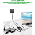 Pikkukuva 3 / 5: Ethernet-jakaja, RJ45 Ethernet-jakaja 1-2, 1000Mbps LAN-jakaja, Plug and Play, yhteensopiva Cat5-, Cat5e-, Cat6/7/8-kaapeleiden kanssa