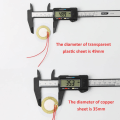 Miniatyrbilde 2 av 5: 15 stk 35mm Piezo-skiver, akustisk pickup piezo-skiveelement sensor piezo-pickup-transduser forhåndskablet