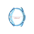 Miniatyrbild 3 av 5: Stöttåligt Bumper-fodral för Garmin-Forerunner 965 med skärmskydd Transparent white