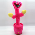 Miniatyrbild 8 av 11: Poppy Playtime Huggy Wuggy Dansande Kaktus Leksak ROS
