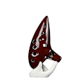 Miniatyrbillede 5 af 5: Ocarina Keramisk Alto Legend of Zelda Fløjte Instrument Blue