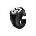 Trådlös Bluetooth-fjärrkontroll för fingertoppen, bläddringsfjärrkontroll för sidvändning black C