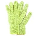 Miniatyrbillede 3 af 6: 2 stk. Støvhandsker i Mikrofiber - Vanter til Mænd og Kvinder til Køkken, Hus, Persienner, Planter, Vinduer, Spejle, Lamper, Bilvask Yellow