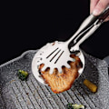 Miniatyrbillede 4 af 5: Multifunktionelle tang Dybstegt grillværktøj Klip Filter Tang