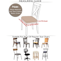 Miniatyrbild 4 av 8: 2 st stolskydd Beige 2PCS