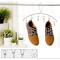 Miniatyrbillede 5 af 5: Fashion Easy 3-pak Rustfrit Stål Tørrestativ Tøj Bøjle Med 10 Klemmer Til Tørring af Sokker, Håndklæder, Bleer, BH'er, Baby Tøj