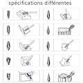 Miniatyrbillede 3 af 3: Carbidfræsersæt Roterende File Wolframstål 10 stk. Diameter Hovedfræser Til 3 mm Endefræser Skaft 6 mm Boret Udskæring Skæring Metal Polering Gravering
