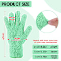 Miniatyrbillede 3 af 7: 2 stk. Støvhandsker i Mikrofiber - Mikrofiberhandsker til Mænd og Kvinder til Køkken, Hus, Persienner, Planter, Vinduer, Spejle, Lamper, Bilvask Cyan