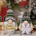 Miniatyrbillede 1 af 5: Nisse Dukke LED Julepynt med LED Næselys Rudolph Julepynt til Hjemmet Jul Nytår G
