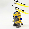 Miniatyrbillede 1 af 5: Legetøjs Induktionsflyvende Helikopter Speed Drone Legetøj BLÅ COD KK5555-God Wasp