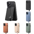 Läderfodral Magnetiskt Plånboksfodral iPhone 14 /14 Pro/14 Pro Max, iPhone 13 /13 Pro/13 Pro Max, iPhone, 12 /12 Pro/12Pro Max Svart