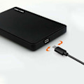 Miniatyrbild 3 av 5: 1TB/2TB Hårddisklagring 2,5 tum Extern Hårddiskfodral USB3.0 HDD Hårddisk