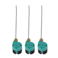 Miniatyrbillede 1 af 3: 5 stk. Sølv 3 hastigheds kontrol switch loftsventilator Ze-268s6 Hjem tilbehør