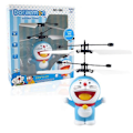 Miniatyrbillede 1 af 5: Legetøjs Induktionsflyvende Helikopter Speed Drone Legetøj BLÅ COD KK5555-God Doraemon