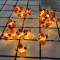 Julgran LED Snögubbe Ljusslinga Högtidsfestival Dekor D