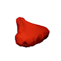 Pikkukuva 1 / 4: Vedenpitävä pyörän satulanpäällinen kiristysnarulla Vedenpitävä suojapäällinen Pyörän satulan sade pölysuoja (punainen) red