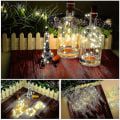 Miniatyrbillede 5 af 5: 12 stk. flaske lys, kork lys til vinflasker, 2m 20 LED fe lys